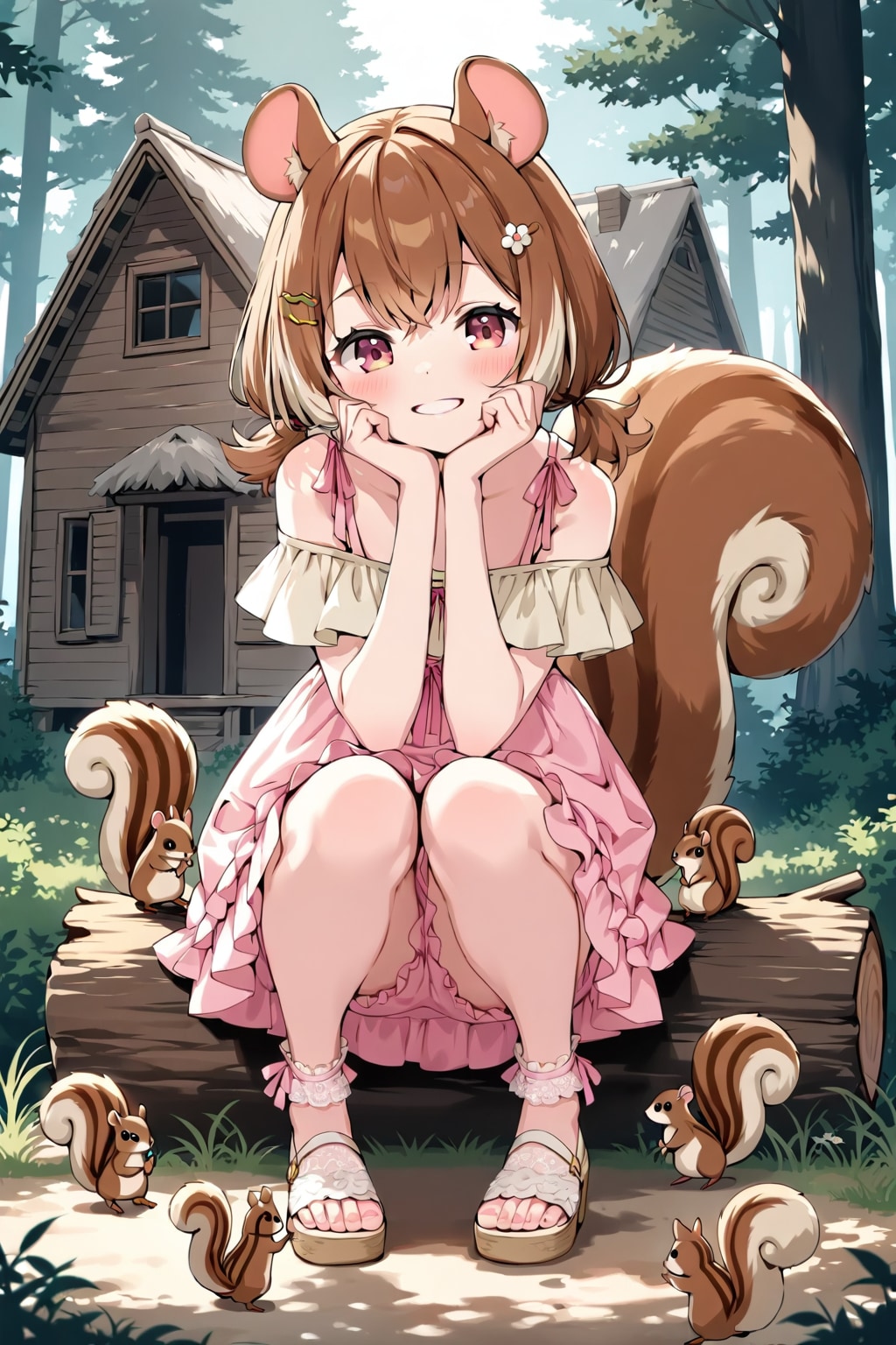 シルちゃんの夏服《おいでよ どうぶつの娘》