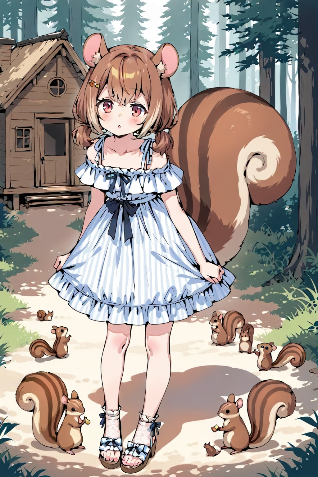 シルちゃんの夏服《おいでよ どうぶつの娘》
