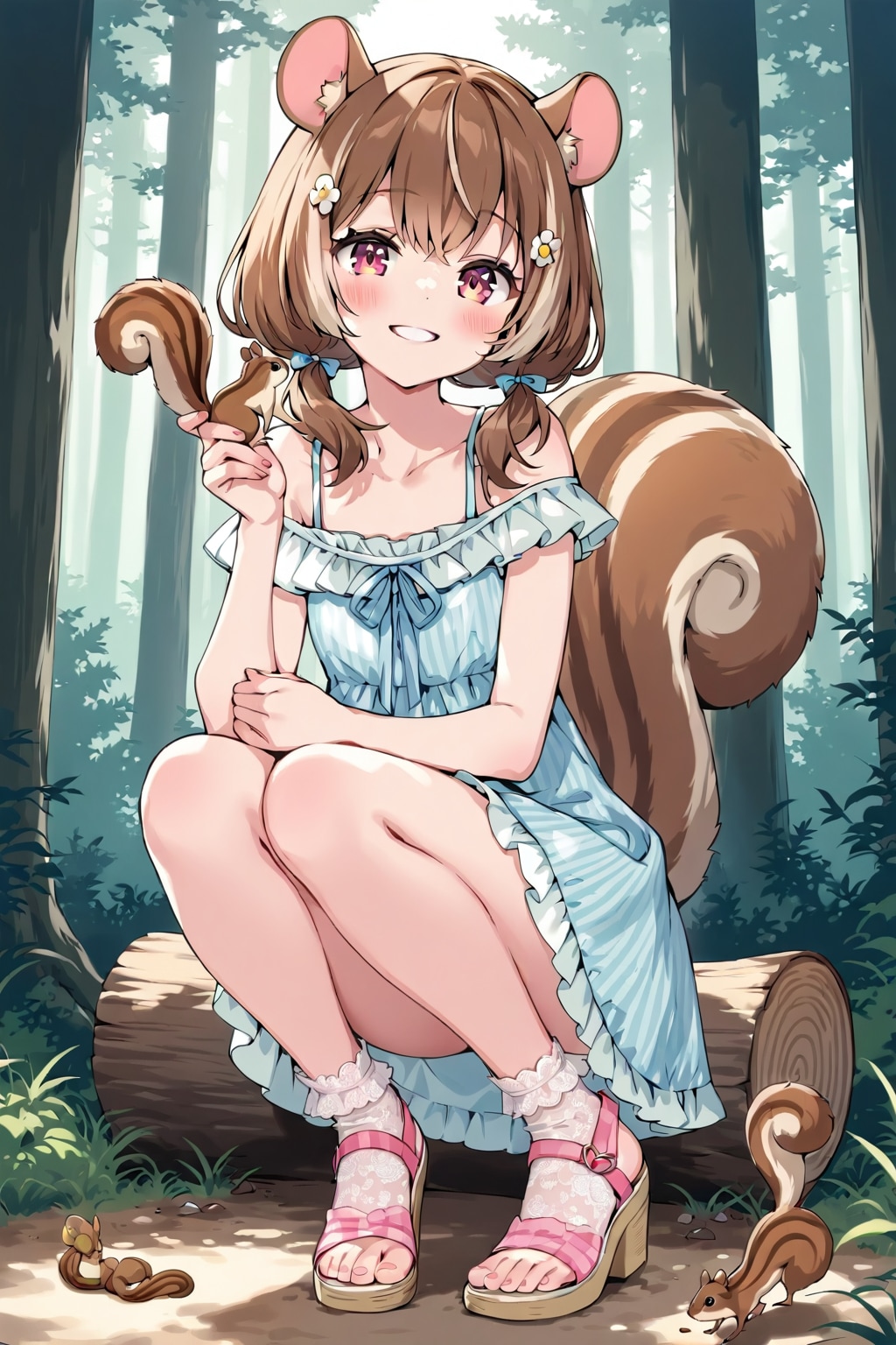 シルちゃんの夏服《おいでよ どうぶつの娘》