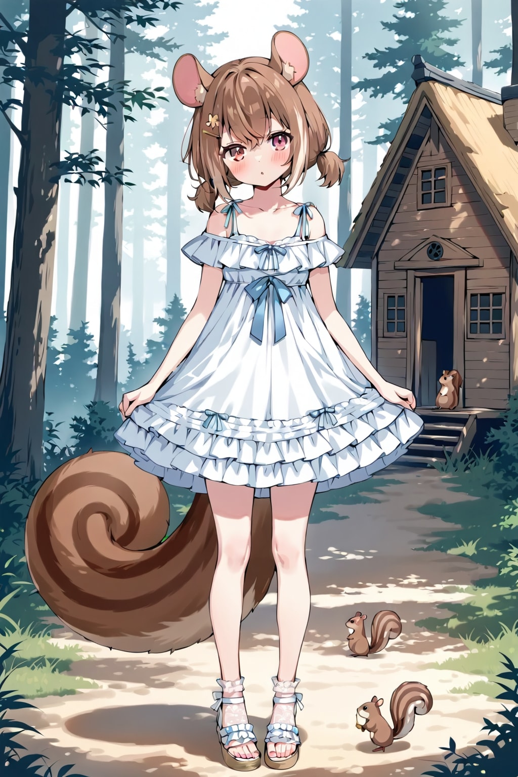 シルちゃんの夏服《おいでよ どうぶつの娘》