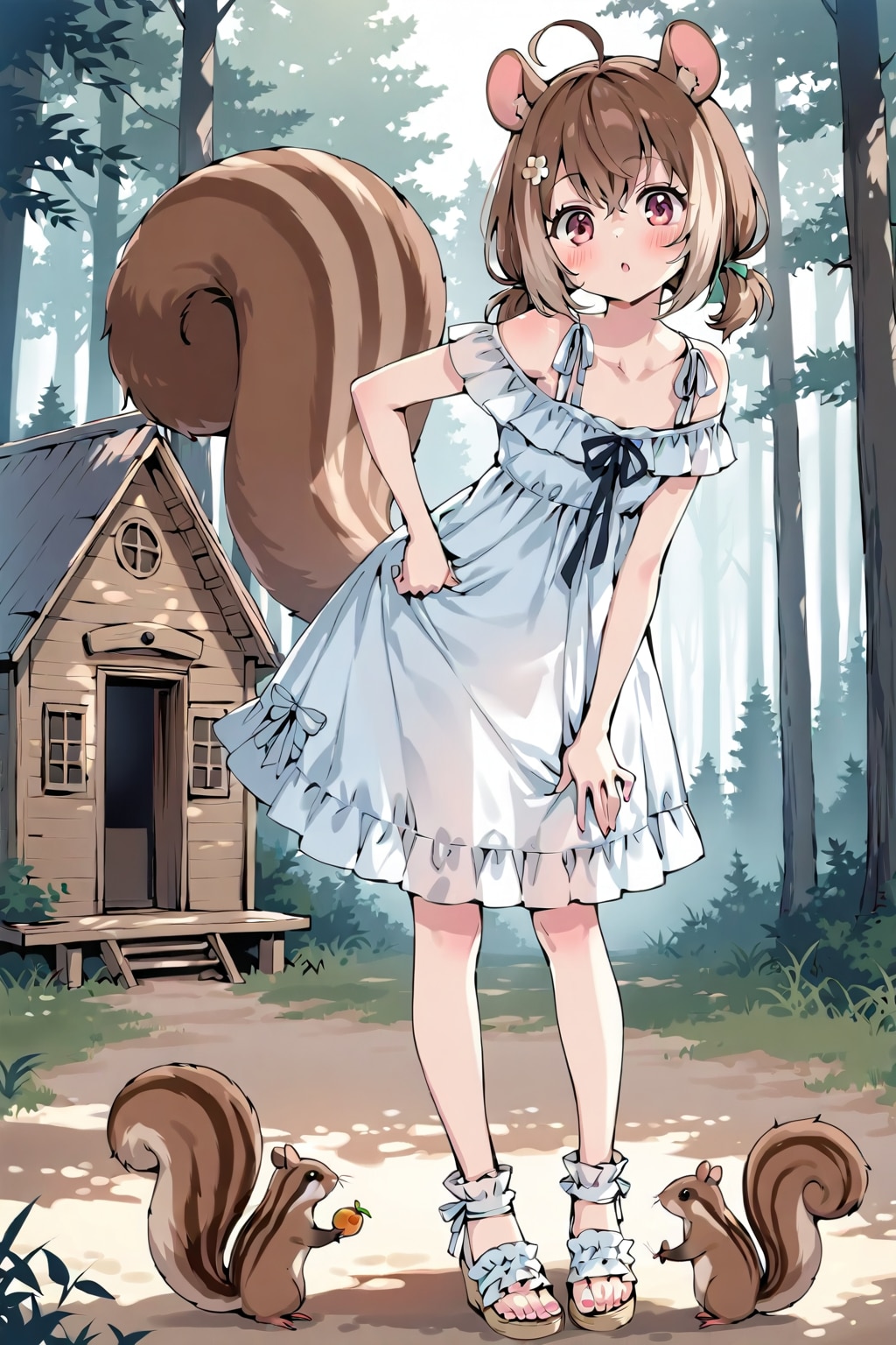 シルちゃんの夏服《おいでよ どうぶつの娘》