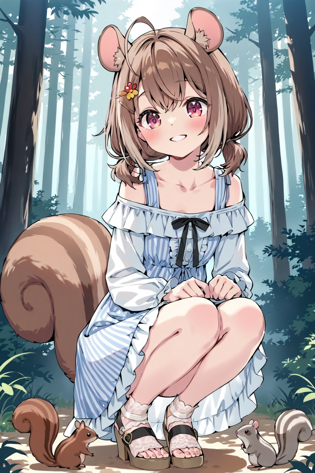 シルちゃんの夏服《おいでよ どうぶつの娘》
