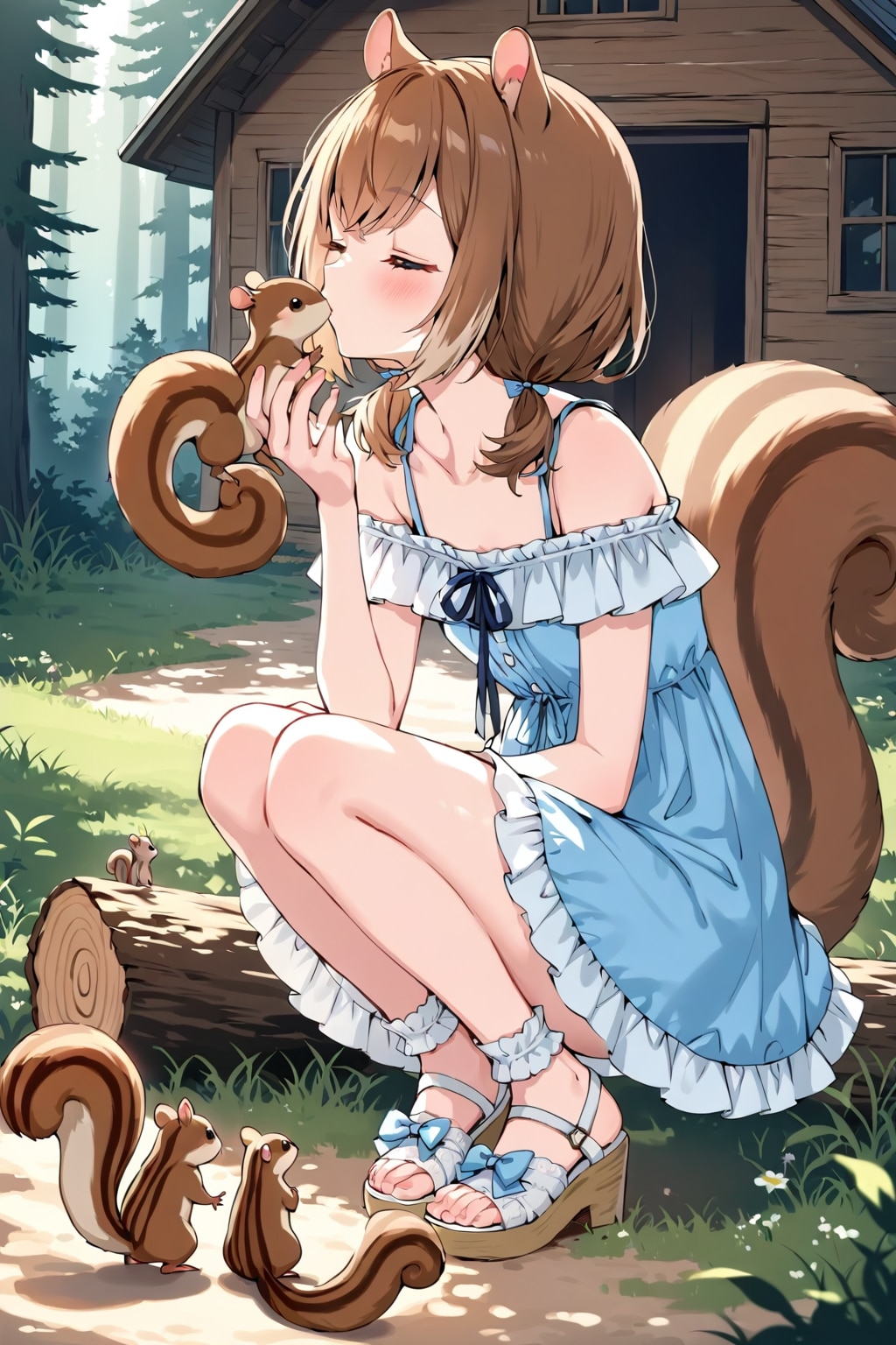 シルちゃんの夏服《おいでよ どうぶつの娘》