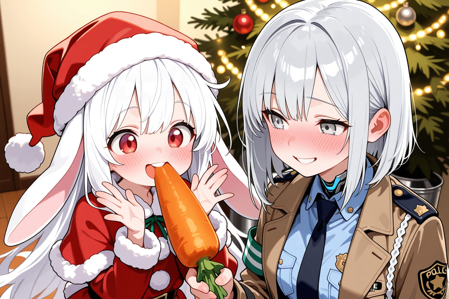 ほらっ！！今日だけは見逃してやるよ！！【ちちフレ忘年会４日目】 | の人気AIイラスト・グラビア