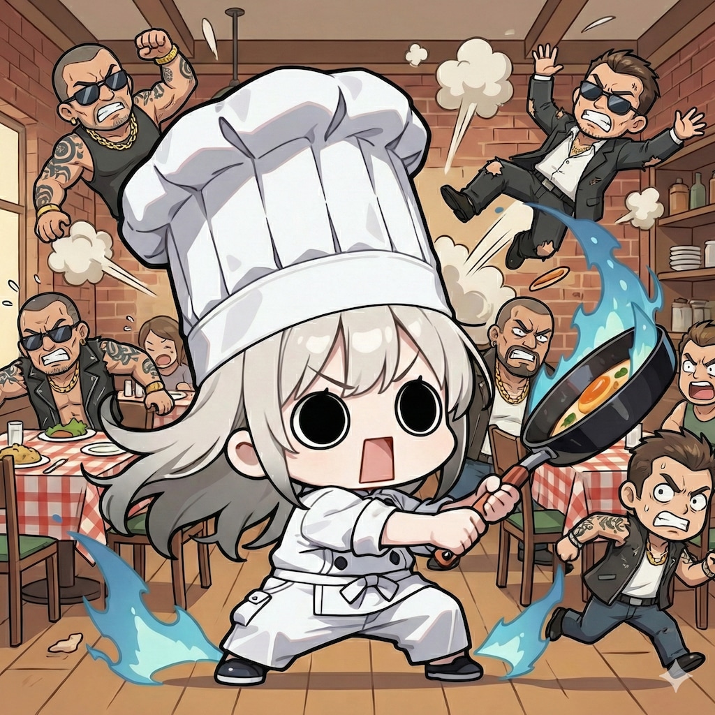 悪質クレーマー共をやってしまいよったシェフえらいこっちゃ嬢