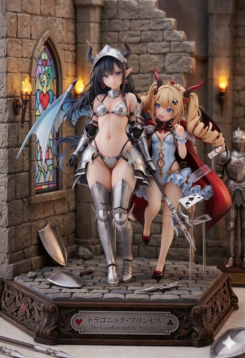 ドラゴン娘ちゃんフィギュア８