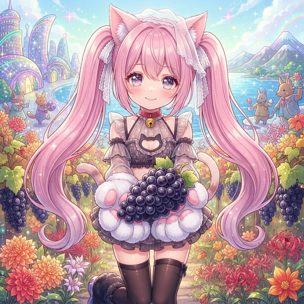9月6日 #黒い真珠三次ピオーネの日 | の人気AIイラスト・グラビア