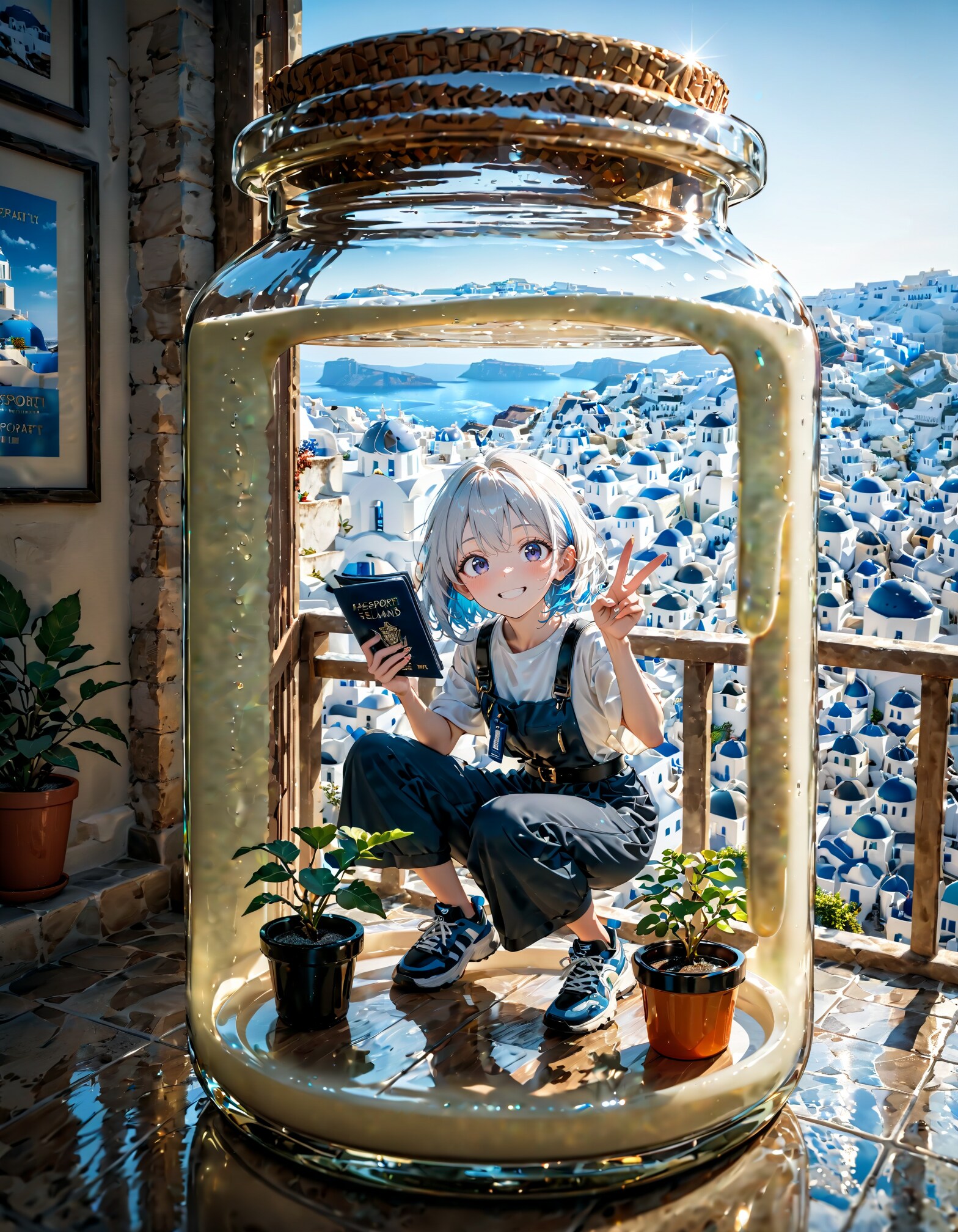 今日は何の日？　旅券の日　その３ | の人気AIイラスト・グラビア