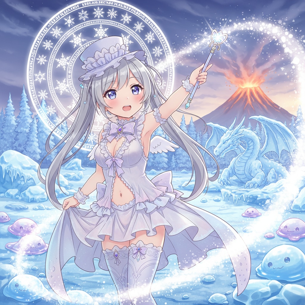 銀ツイさん。魔法少女。2月17日 #天使の囁き記念日 | の人気AIイラスト・グラビア