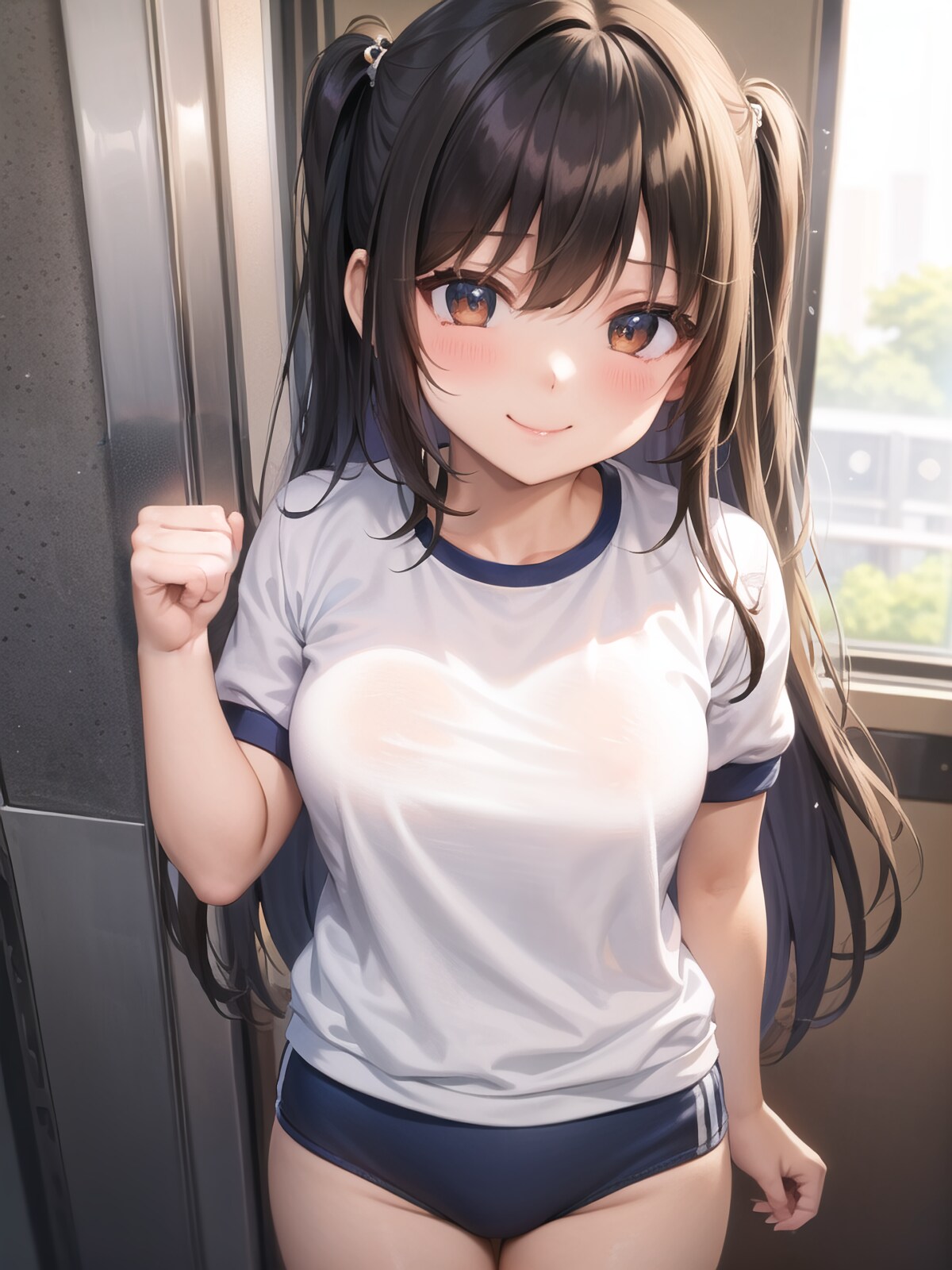 ブルマ女子
