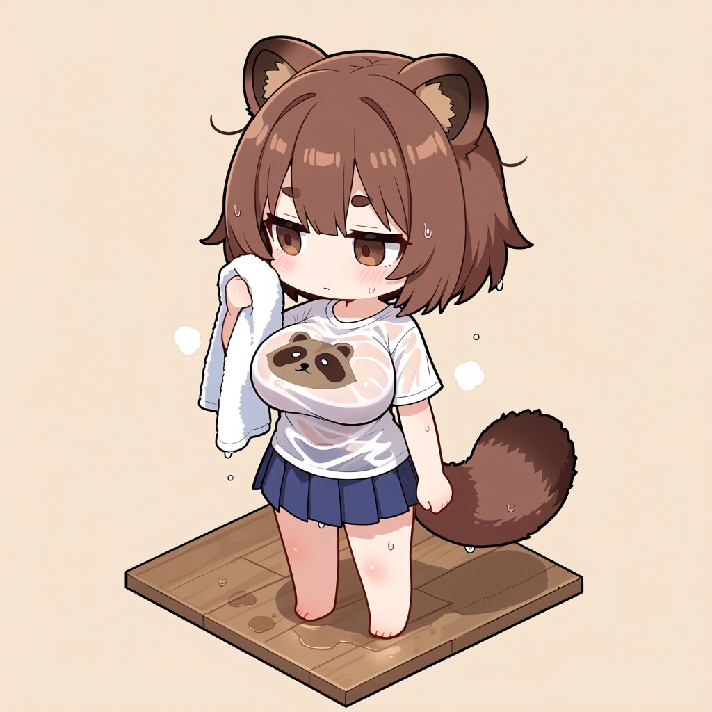 タヌキ【汗ばむ夏】