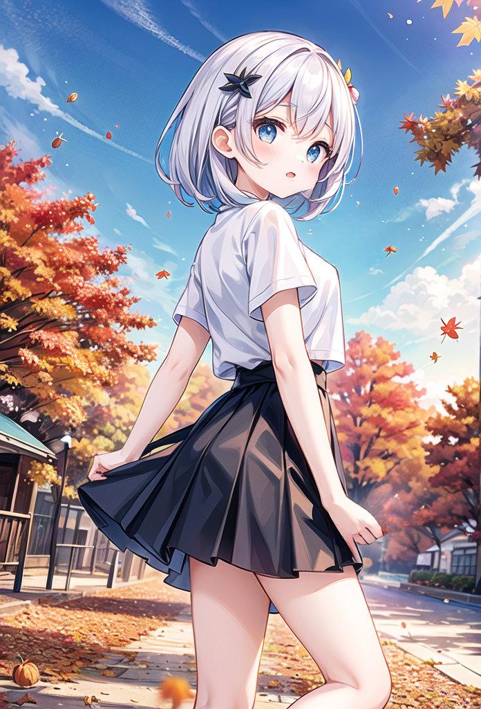 振り返る君が好き