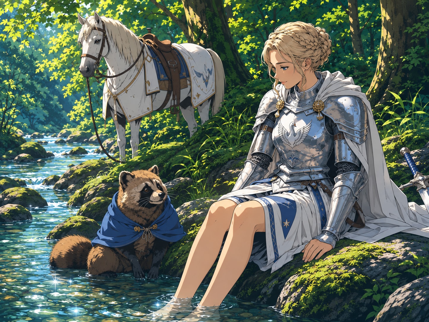 清流の休息