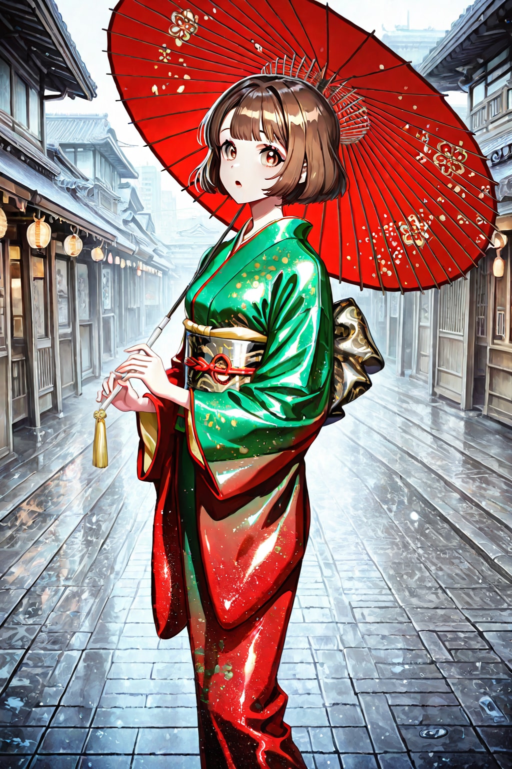 LILY版　着物美女