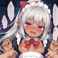 メイドの黒エルフちゃんと朝まで生交尾！ 7枚目
