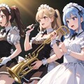 メイドバンドのホーン隊 3枚目
