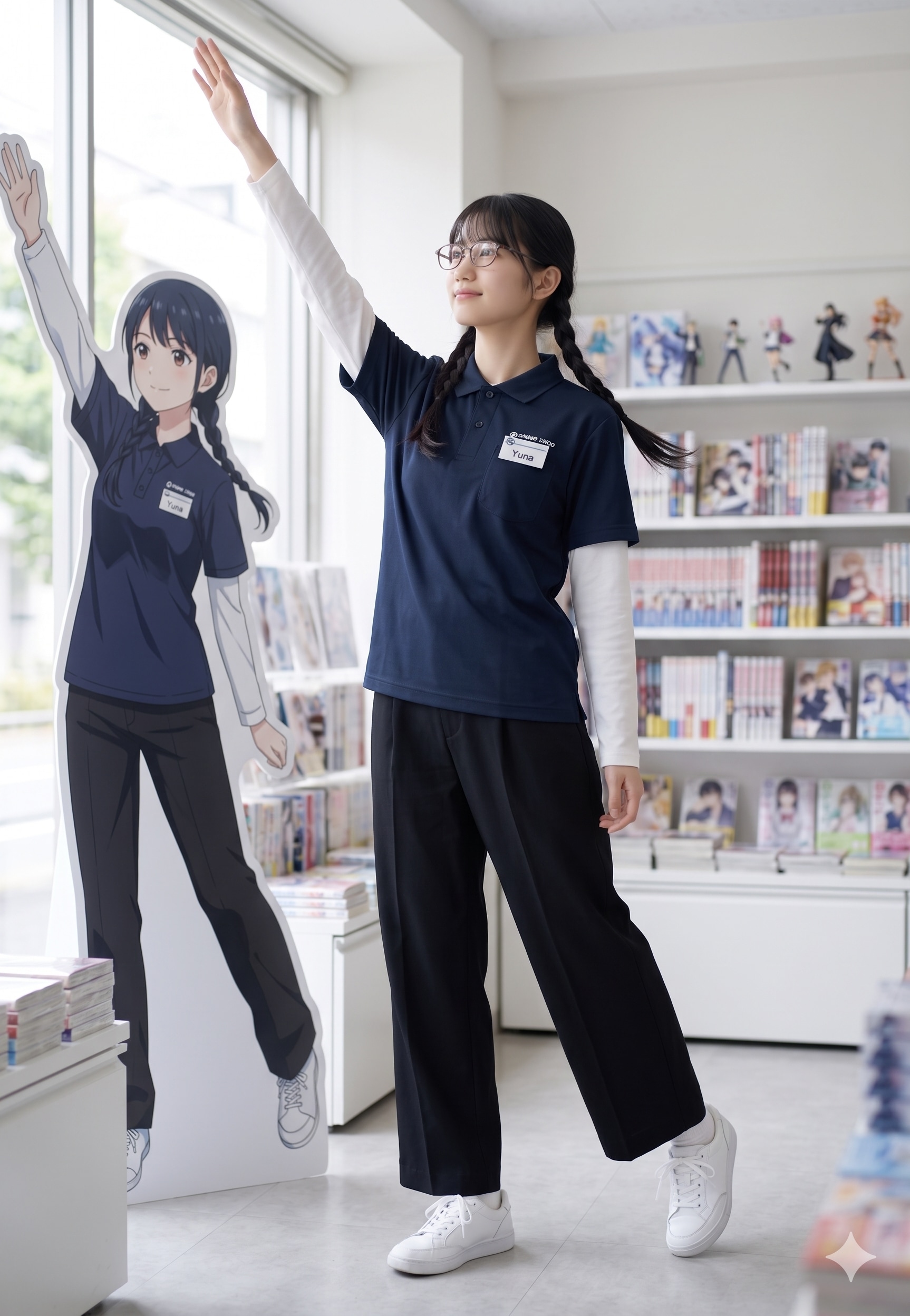 普通の美人　アニメショップ