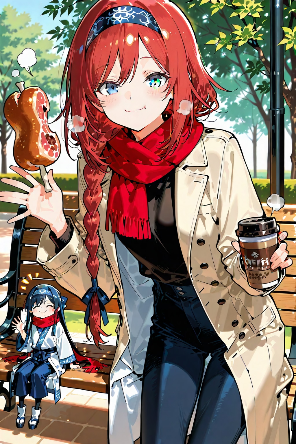 小織くんは道一くんと待ち合わせ② | の人気AIイラスト・グラビア