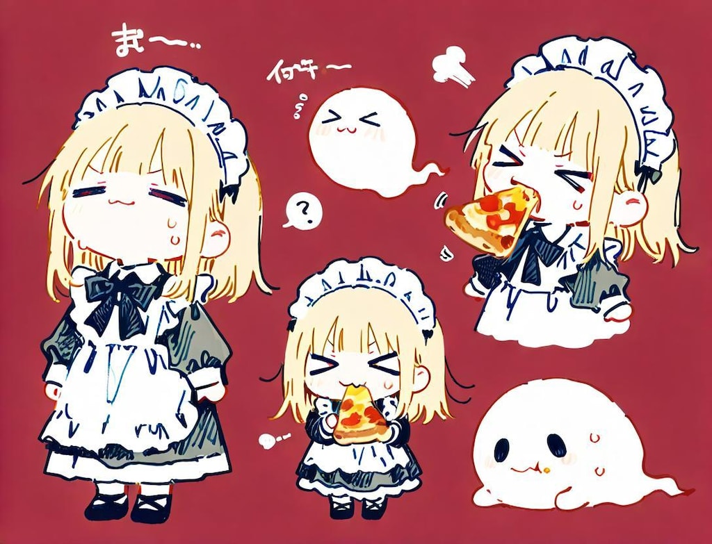 摩訶不思議的ラフ画集(>ω< )👻