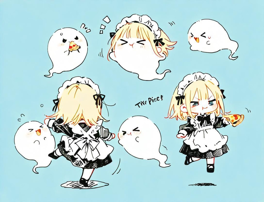 摩訶不思議的ラフ画集(>ω< )👻