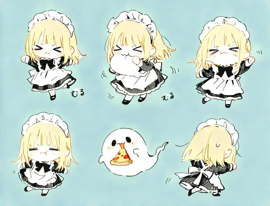 摩訶不思議的ラフ画集(>ω< )👻