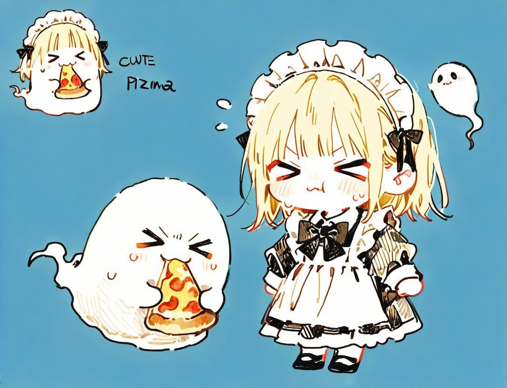 摩訶不思議的ラフ画集(>ω< )👻