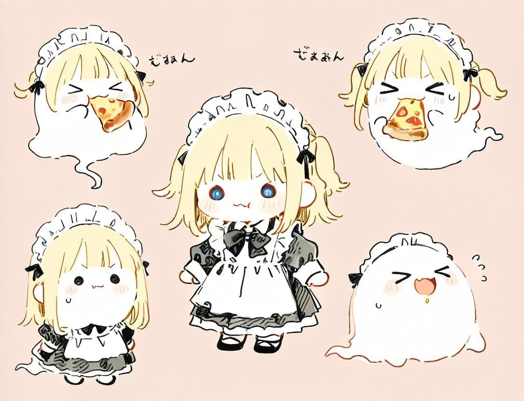 摩訶不思議的ラフ画集(>ω< )👻