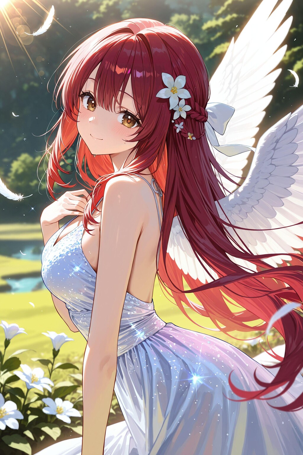 天使さん頑張ります（ミカエルさん）