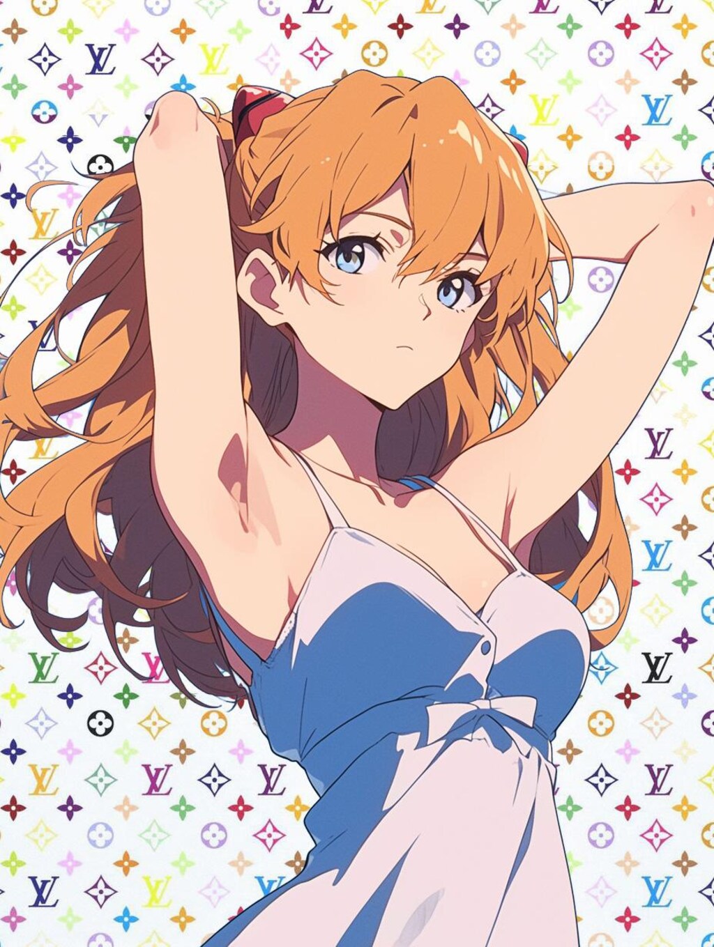 Asuka Langley X louis vuitton