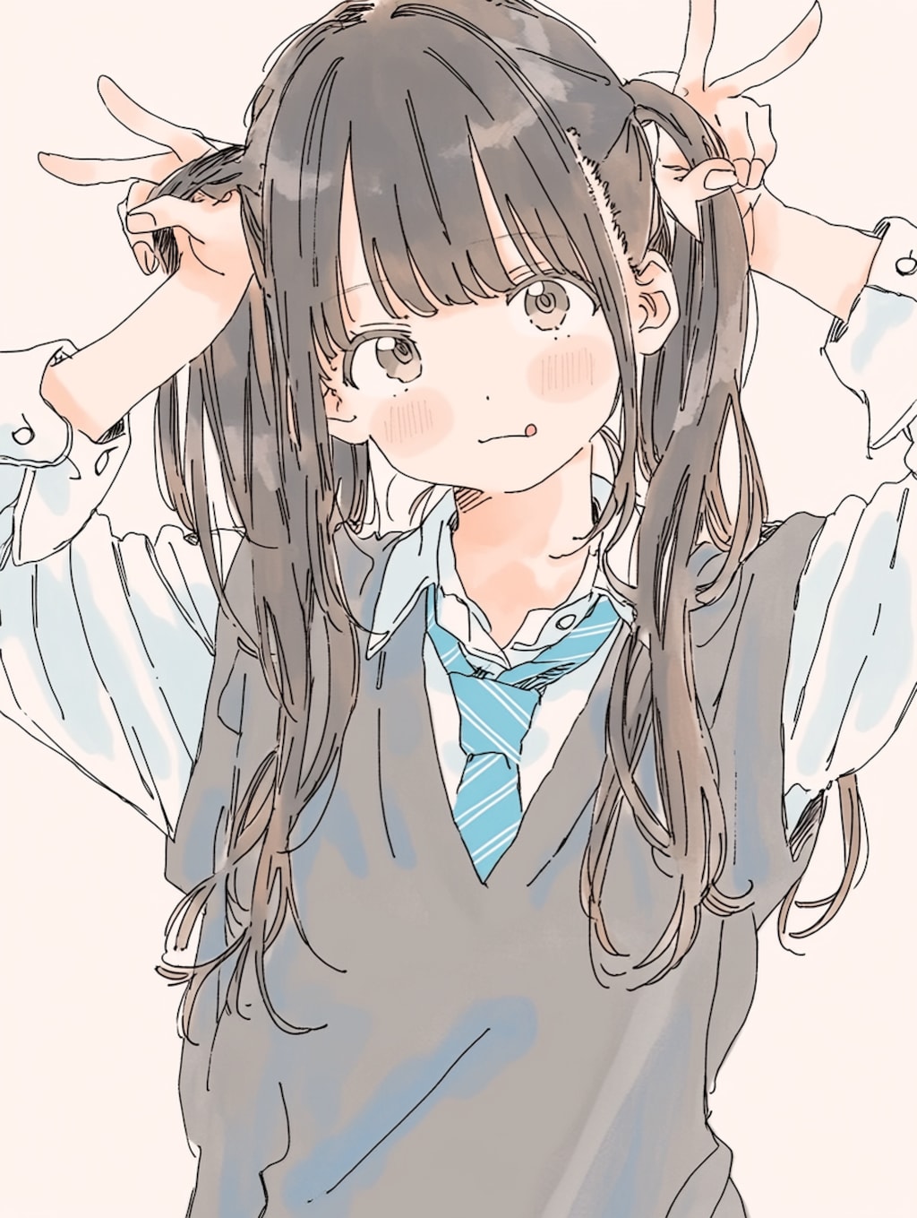 ツインテ少女