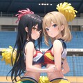 2人でチアガール 2枚目
