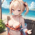 水着少女(掘り出し品) 3枚目