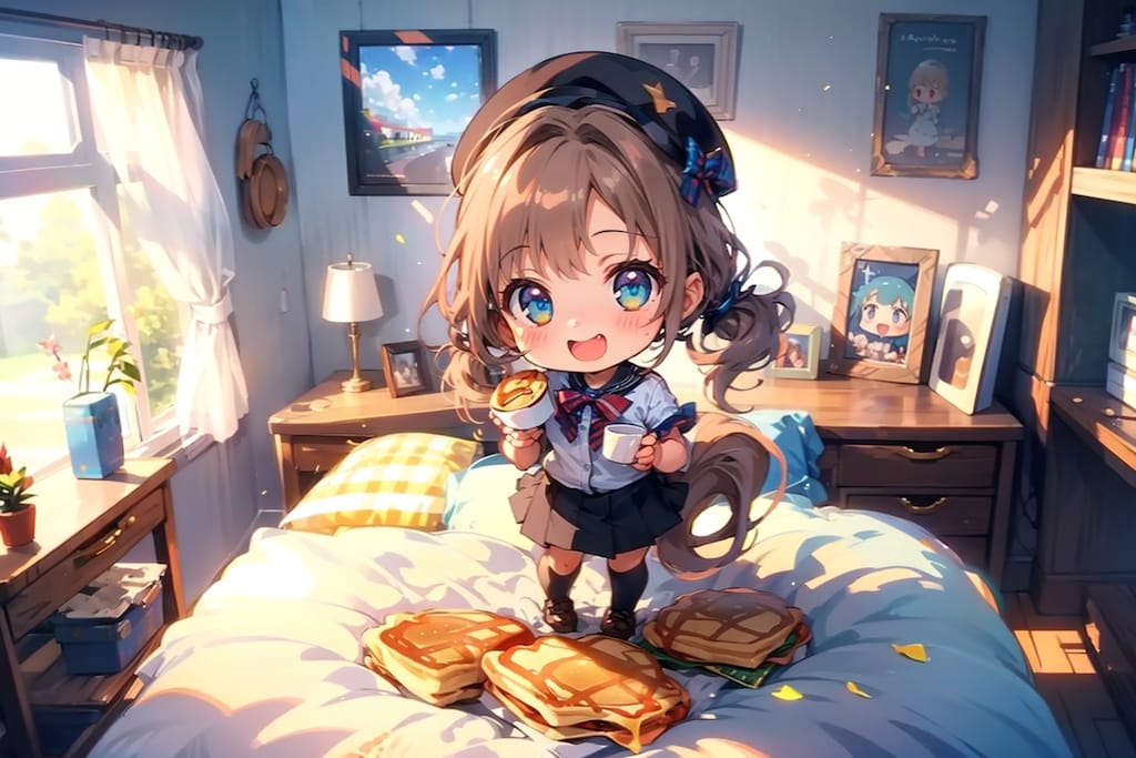 パンケーキ_練習生成。