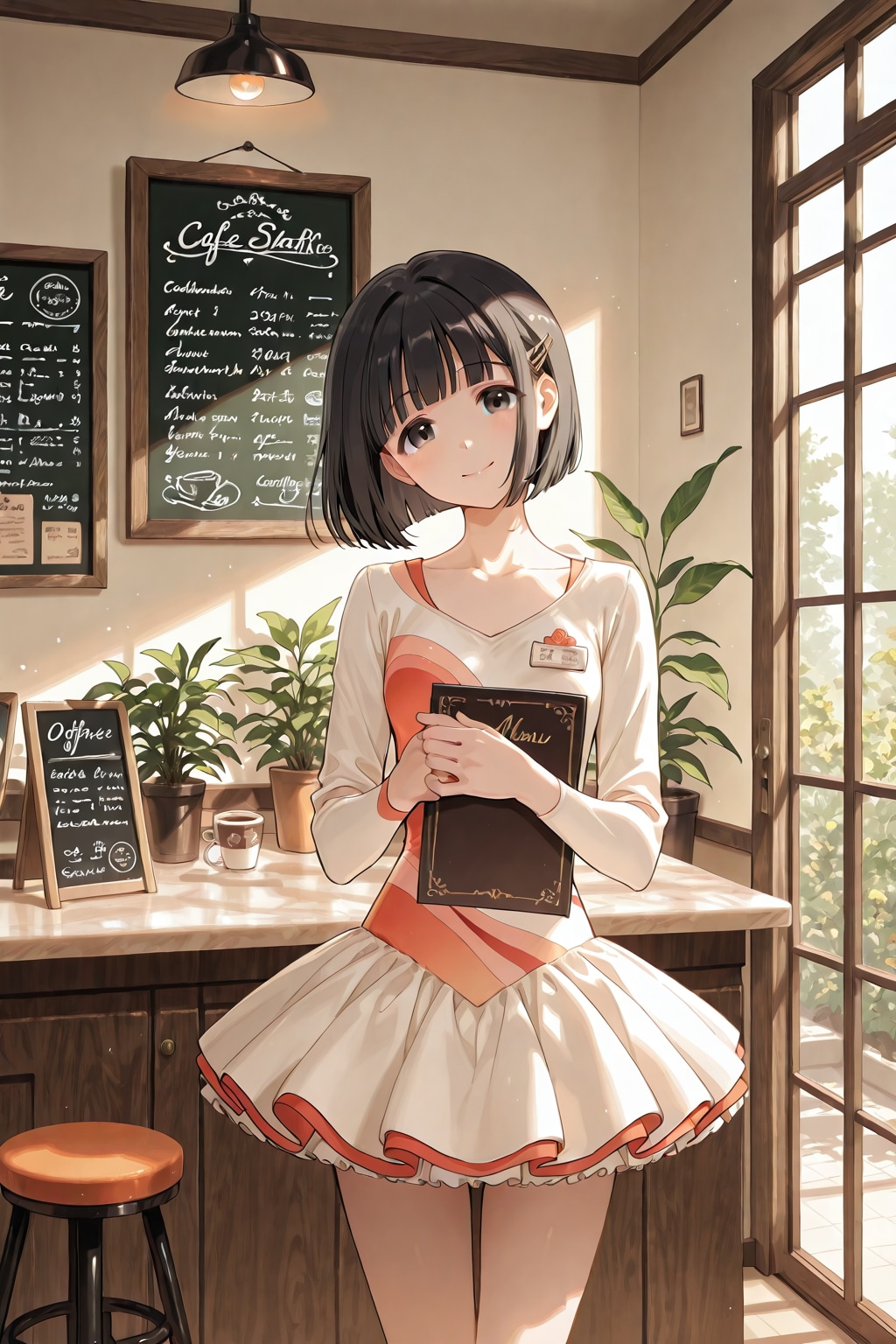 妹ちゃん✨カフェへようこそ‼️🥰☕️✨３６０－２