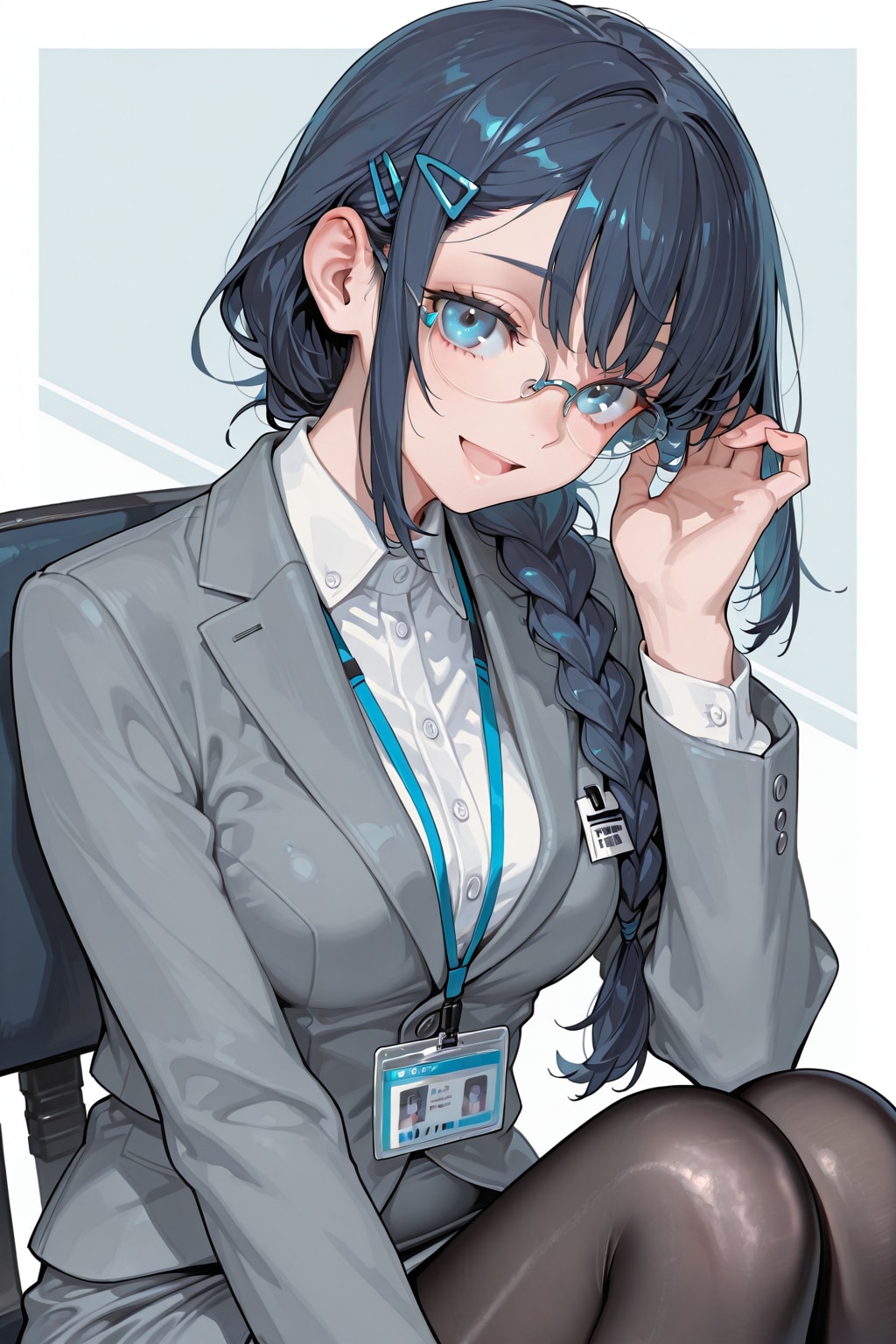 三つ編み(シングル) | の人気AIイラスト・グラビア