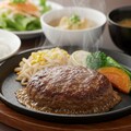 深夜食堂の熱々ハンバーグ定食 3枚目