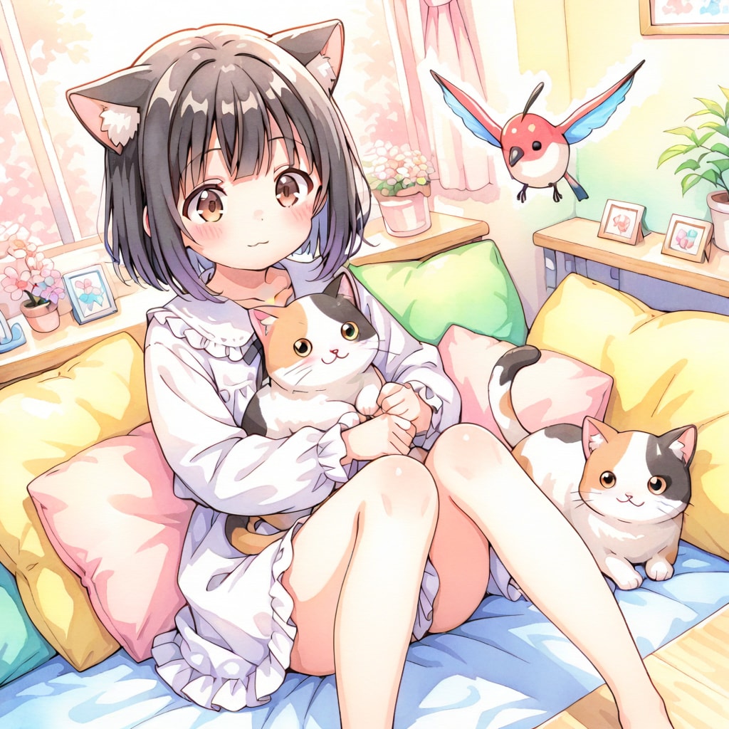 もふもふ三毛殿（２３）HARPY