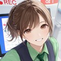 【看板娘】◯ハン風制服女子 2枚目