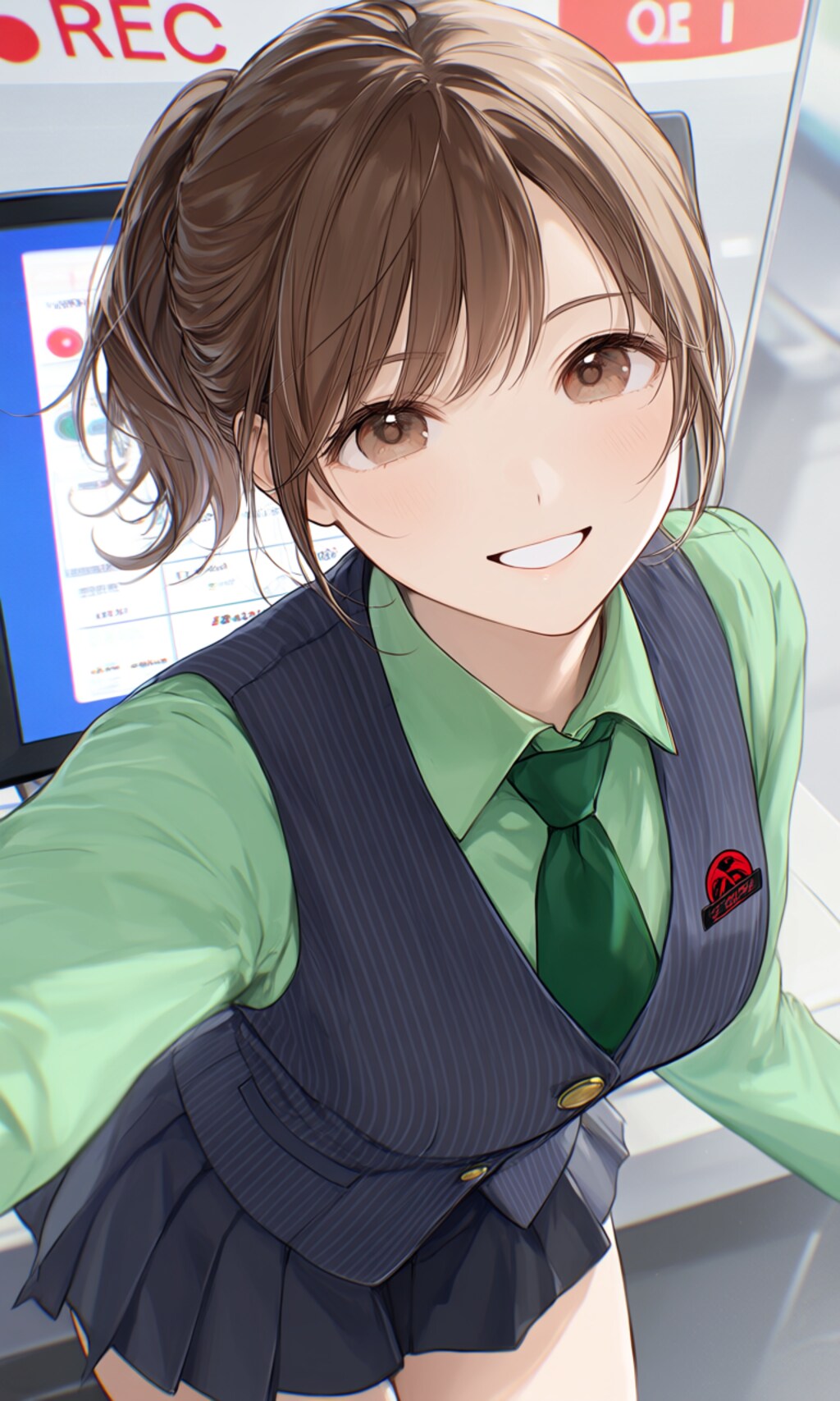 【看板娘】◯ハン風制服女子