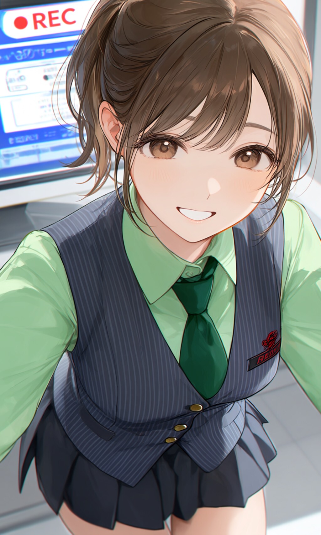 【看板娘】◯ハン風制服女子