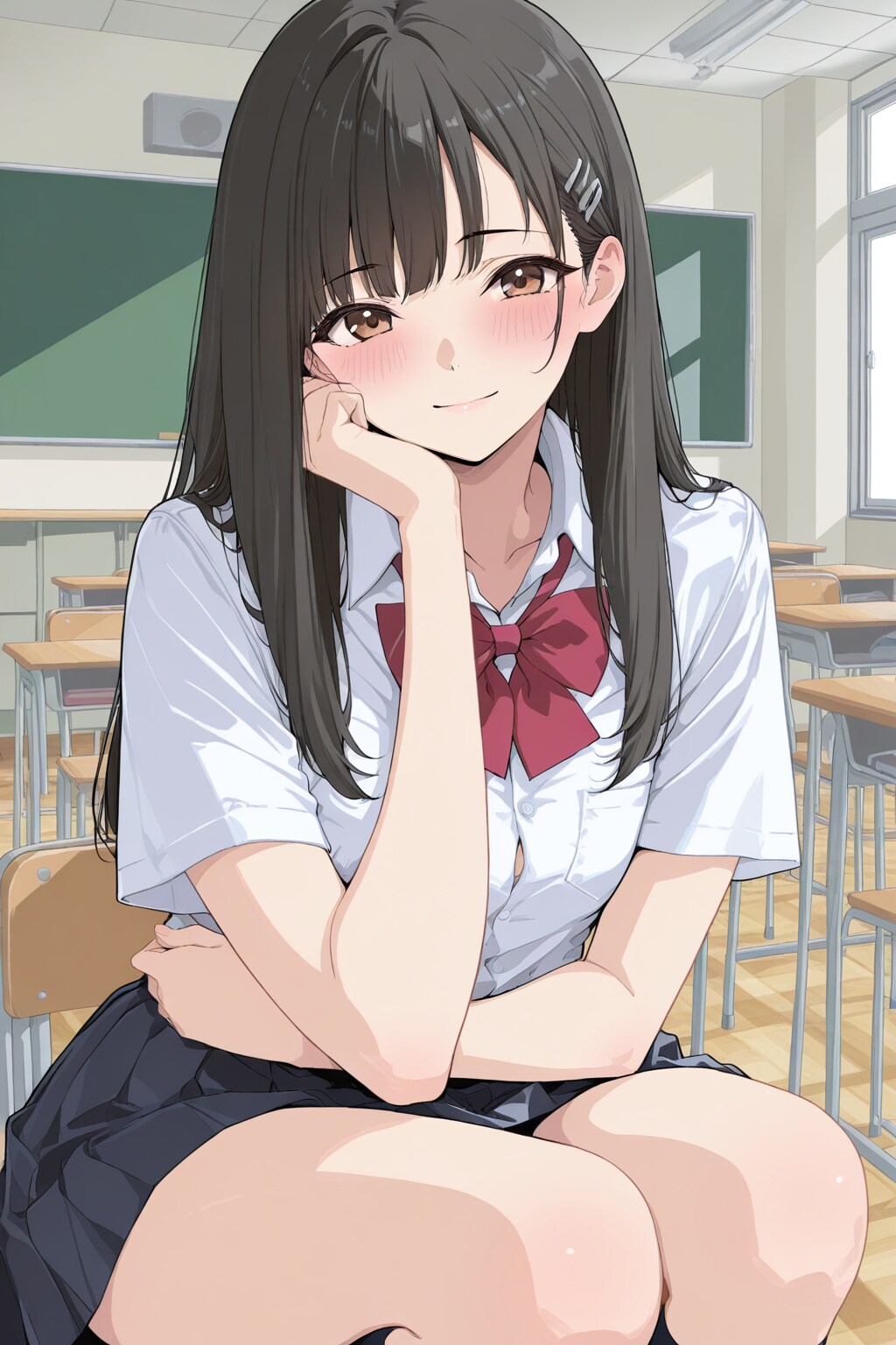 放課後2人きりの教室