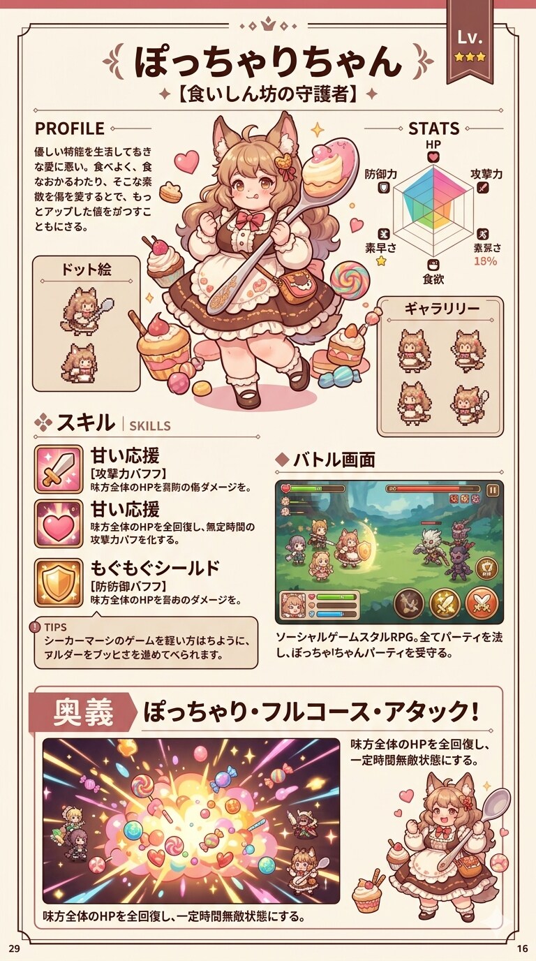 架空のゲーム攻略本の１ページ | の人気AIイラスト・グラビア