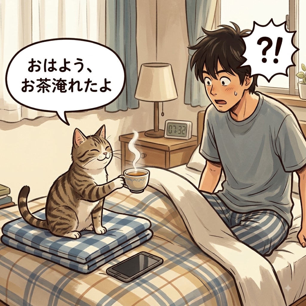 【大喜利画像】猫の神対応 | の人気AIイラスト・グラビア