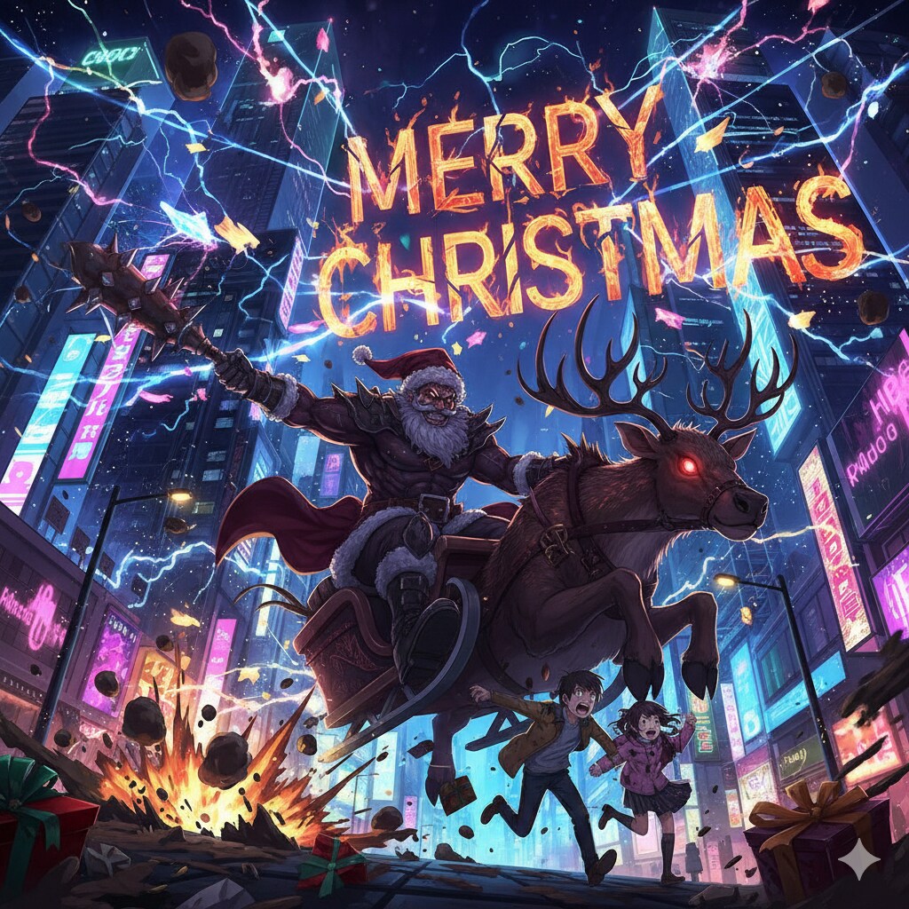 暴走サンタ | の人気AIイラスト・グラビア