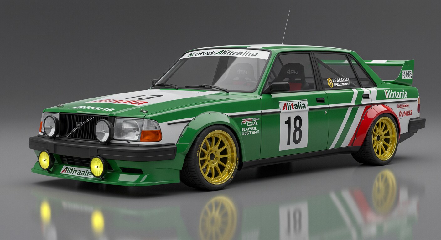 アリタリアボルボレーシングカー | の人気AIイラスト・グラビア