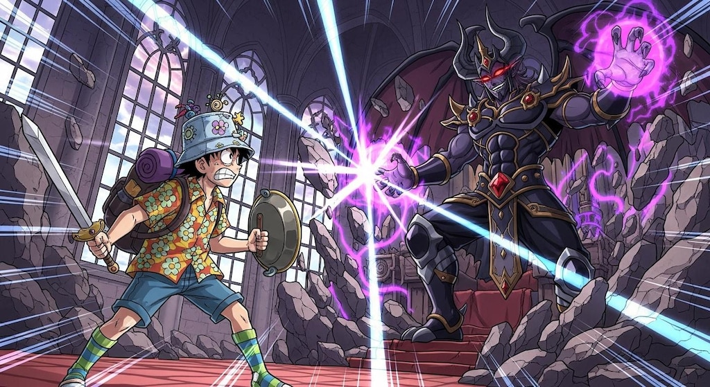 不適切な装備で対決