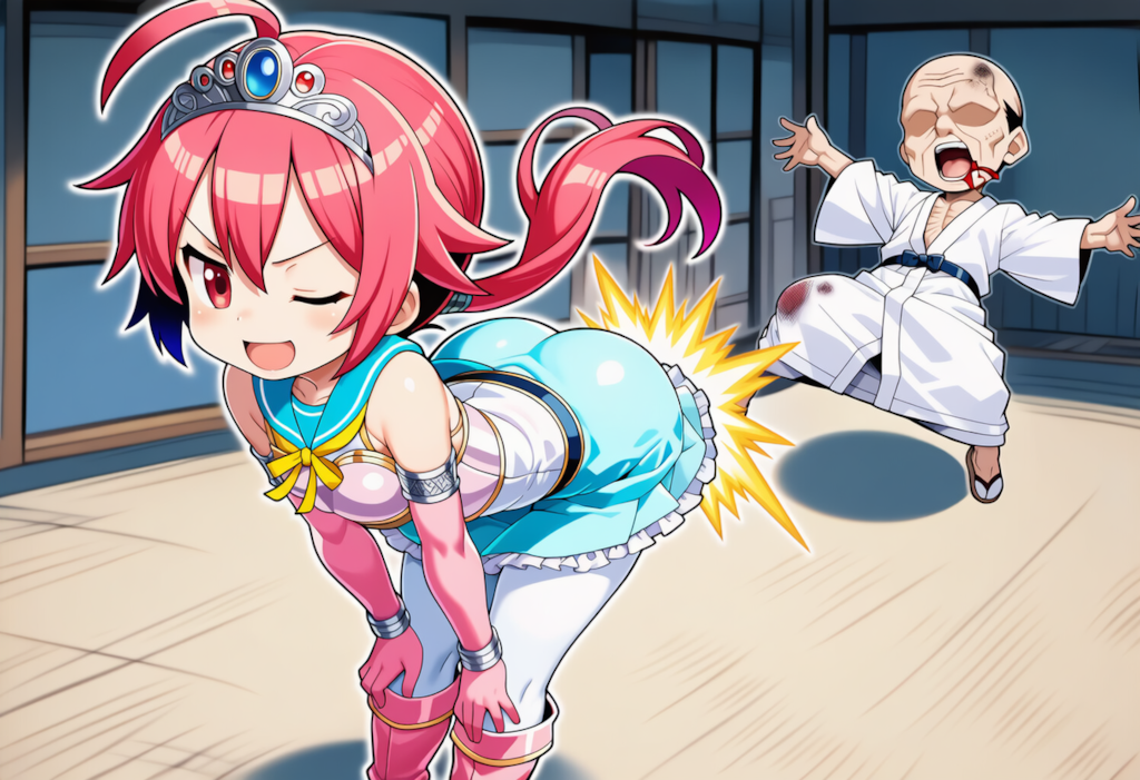 悪の黒幕をお尻でやっつける千種