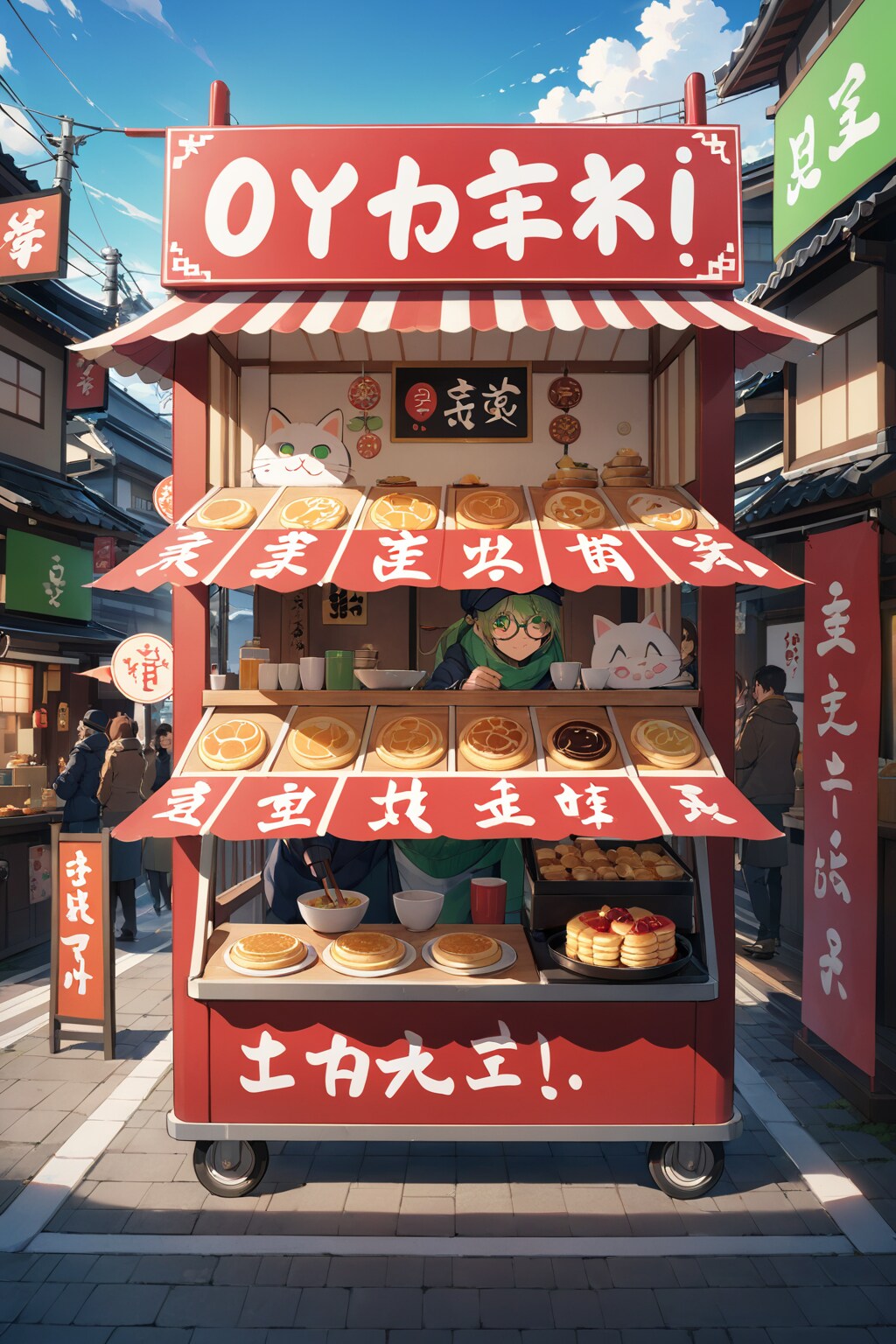 今日の任意焼き | の人気AIイラスト・グラビア