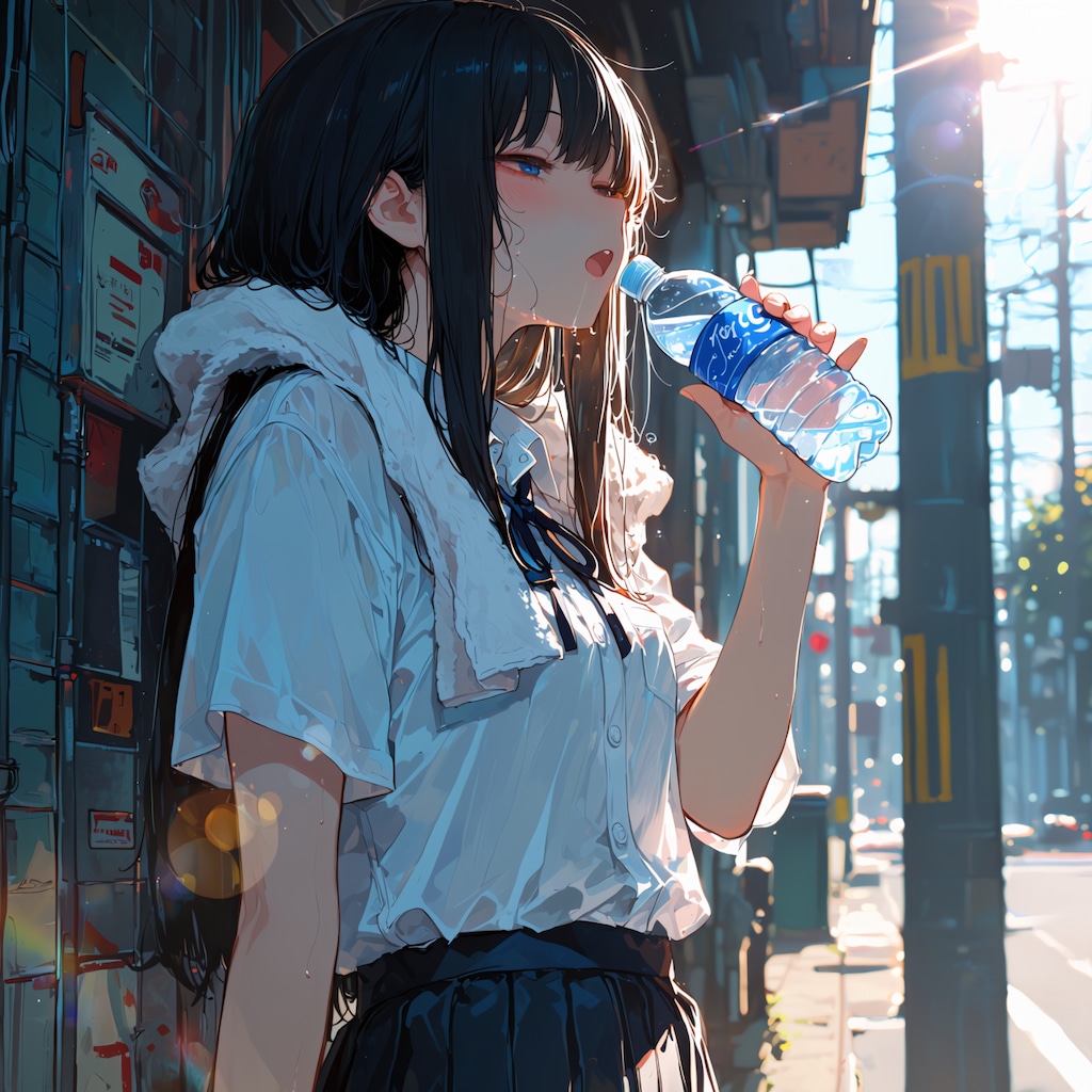 汗ばむわ～