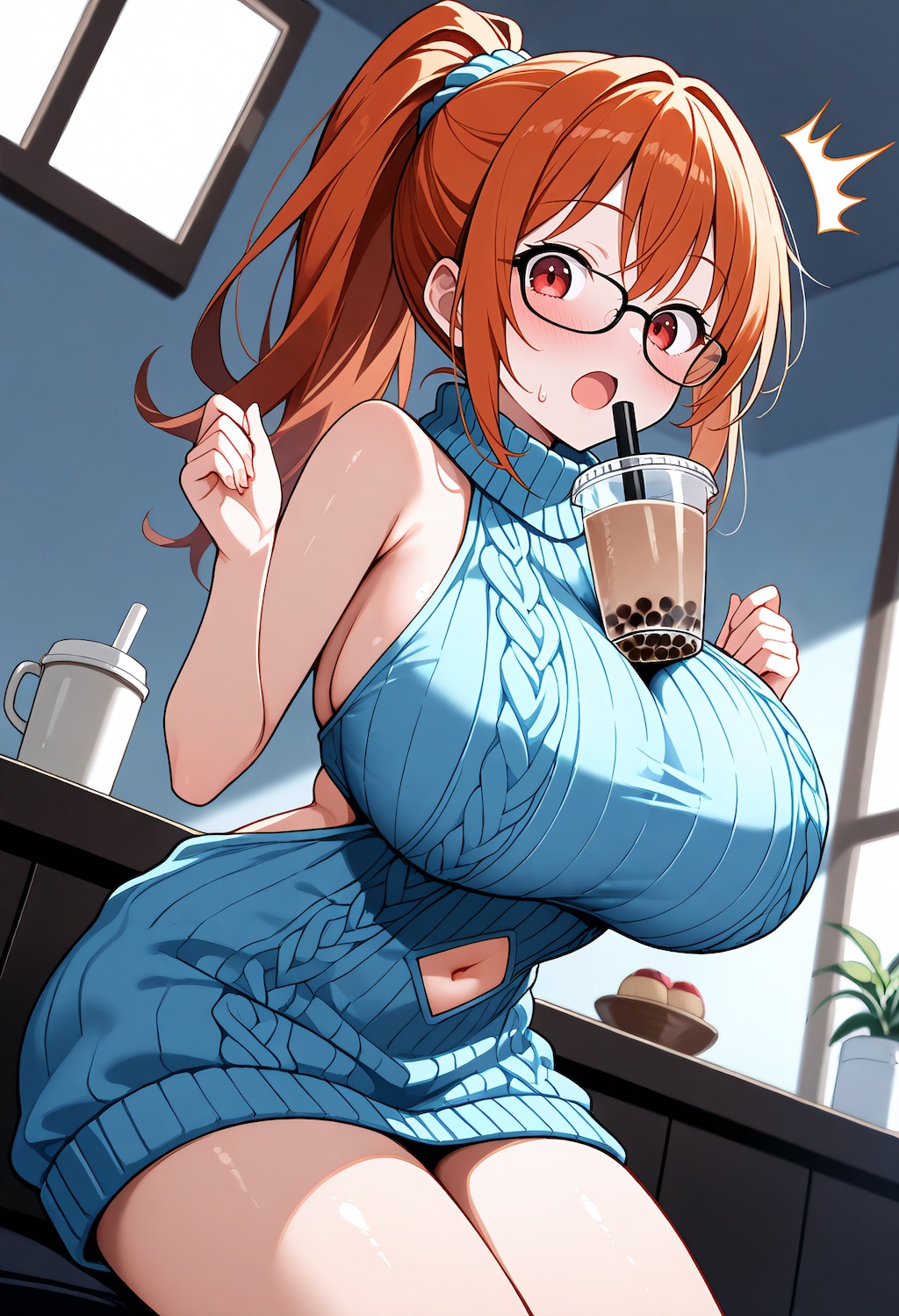 【今日の腹筋】タピオカチャレンジほんとに乗った！真菜談